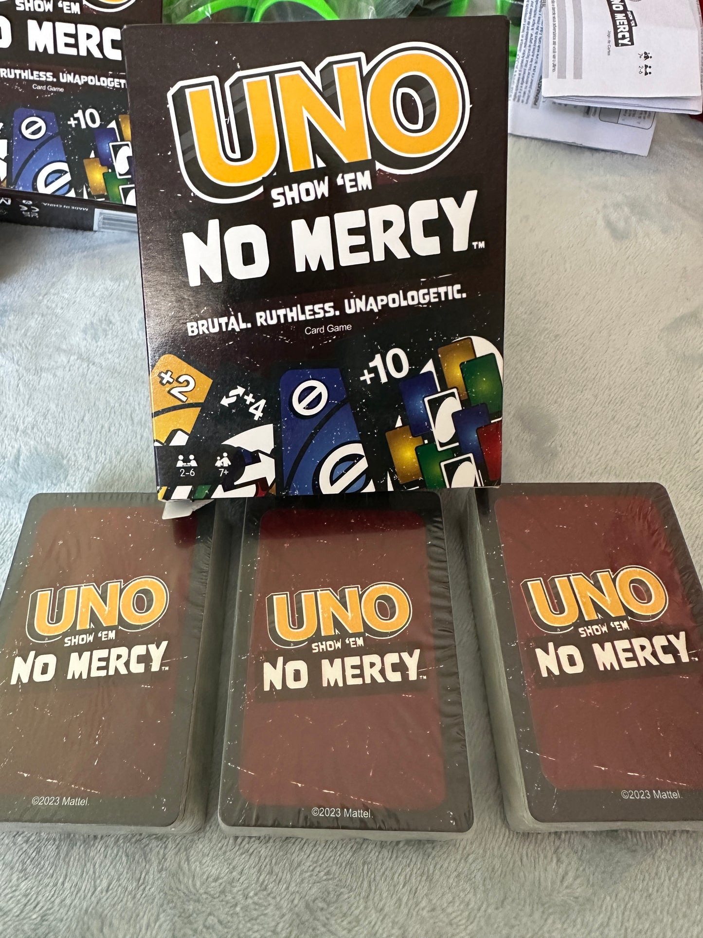 UNO karte Show 'Em No Mercy